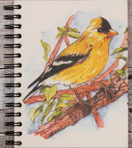 Goldfinch Notebook Journal
