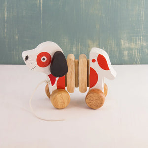 Wooden Pull-Along Puppy