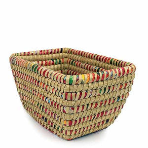 Colorful Candy Wrapper Basket