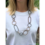 Spiral Telephone Wire Necklace -variety of colors