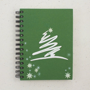Modern Tree Dark Green Notebook Journal