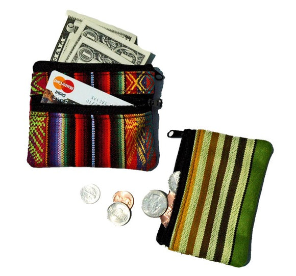 girls double zipper wallet purse for girls and woman