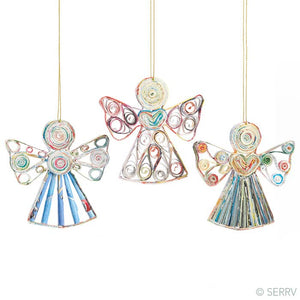 Quilled Angel Ornament