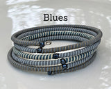 Spiral Bracelet Striped