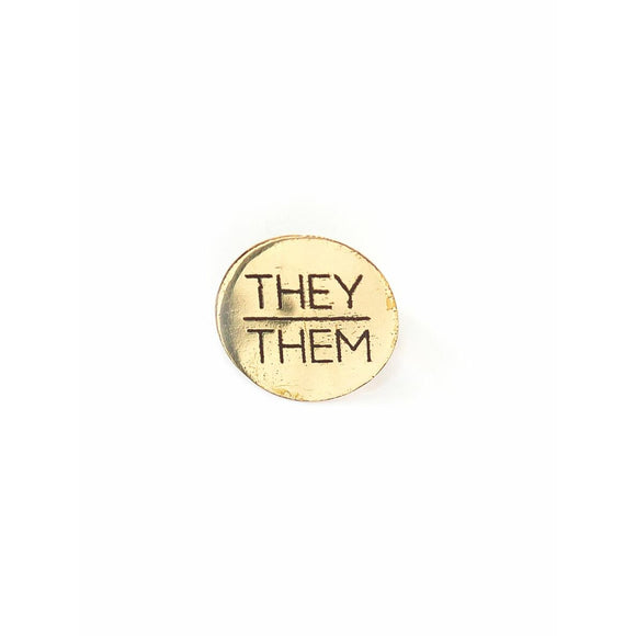 They/Them Pin