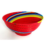 Large Round Telephone Wire Bowl -variety of colors