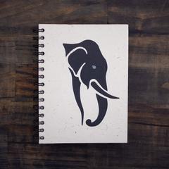 Tusker White Background Notebook Journal