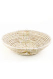 Solid White Grain Basket